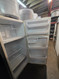 GE 18 CUBIC FOOT RERFRIGERATOR TOP FREEZER ADJUSTABLE GLASS SHELVES DELI DRAWER 2 CRISPER DRAWERS FULL WIDTH WIRE SHELVES BISQUE LOCATED IN OUR PORTLAND OREGON APPLIANCE STORE SKU 23365