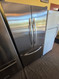 KITCHENAID 19.7 cu. ft. Counter-Depth French-Door Refrigerator with 4 Adjustable Spill Clean Glass Shelves Humidity-Controlled Crispers, Internal Water Dispenser, Ice Maker and Electronic Controls: Monochromatic Stainless SKU 23372