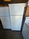 GE 28 Inch Top Freezer Refrigerator with 17.5 Cu. Ft. Capacity, Reversible Hinges, Gallon Door Shelves, Adjustable Full-Width Glass Shelves, Ice Maker, Deli Drawer, Sabbath Mode, and Energy Star Certified: White SKU 23374