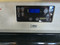 ESTATE BY WHIRLPOOL 30 INCH FREESTANDING ELECTRIC RANGE 4 COIL BURNERS 2 LARGE 2 SMALL SELF CLEANING OVEN COSMETIC ISSUES ON CONTROL PANEL SILVER AND BLACK LOCATED IN OUR PORTLAND OREGON APPLIANCE STORE SKU 23385
