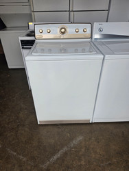 Maytag Centennial Series 27 Inch Top-Load Washer with SuperSize Plus 3.2 cu. ft. Capacity, Smooth Balance Suspension System and Stainless Steel Wash Basket WHITE LOCATED IN OUR PORTLAND OREGON APPLIANCE STORE SKU 23400
