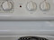 GE 30 INCH FREESTANDING ELECTRIC RANGE SELF CLEANING OVEN COIL BURNERS 2 LARGE 2 SMALL STORAGE WHITE LOCATED IN OUR PORTLAND OREGON APPLIANCE STORE SKU 23836
