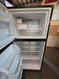 WHIRLPOOL 18 CUBIC REFRIGERATOR WITH ICE MAKER 4 SPLIT ADJUSTABLE GLASS SHELVES 2 CRISPER DRAWERS 1 DELI DRAWER BLACK LOCATED IN OUR PORTLAND OREGON APPLIANCE STORE SKU 23840
