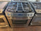 JENN-AIR 30 INCH SLIDE-IN DOWN DRAFT 4 BURNER GAS RANGE RAPID PREHEAT CONVECTION SELF CLEANING OVEN LARGE VIEWING WINDOW STAINLESS LOCATED IN OUR PORTLAND OREGON APPLIANCE STORE SKU 23850