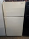 WHIRLPOOL 21 CUBIC FOOT REFRIGERATOR TOP FREEZER GLASS SHELVES 2 SPLIT 1 FULL WIDTH GLASS CRISPER COVER 2 DRAWERS 1 DELI DRAWER BISQUE LOCATED IN OUR PORTLAND OREGON APPLIANCE STORE SKU 23863