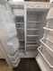 KENMORE 26 CUBIC FOOT SIDE BY SIDE REFRIGERATOR WITH ICE AND WATER GLASS SHELVES 3 DRAWERS 1 DELI 2 CRISPER 4 WIRE SHELVES IN FREEZER 1 PULL OUT BIN WHITE LOCATED IN OUR PORTLAND OREGON APPLIANCE STORE SKU 23877
