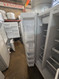 KENMORE 26 CUBIC FOOT SIDE BY SIDE REFRIGERATOR WITH ICE AND WATER GLASS SHELVES 3 DRAWERS 1 DELI 2 CRISPER 4 WIRE SHELVES IN FREEZER 1 PULL OUT BIN WHITE LOCATED IN OUR PORTLAND OREGON APPLIANCE STORE SKU 23877