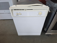 KENMORE 24 INCH UNDER THE COUNTER DISHWASHER (BUILT- IN) 2 CYCLES WITH HEATED PRESOAK RINSE AND HOLD OPTION PLATE WARMER HEATED DRY WHITE LOCATED IN OUR PORTLAND OREGON APPLIANCE STORE SKU 23880