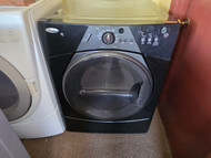 Whirlpool Duet Sport 27 Inch Electric Dryer with 6.7 cu. ft. Capacity, 9 Cycles, 5 Temperatures Options, Acceler-Care Drying System and Interior Drum Light: Black LOCATED IN OUR PORTLAND OREGON APPLIANCE STORE SKU 23883