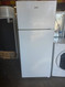 Hotpoint 28 Inch Top Freezer Refrigerator with 2 Adjustable Wire Shelves, 2 Clear Drawers, Gallon Door Storage, Dairy Bin, White LOCATED IN OUR PORTLAND OREGON APPLIANCE STORE SKU 23890