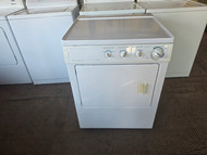 FRIGIDAIRE GALLERY HEAVY DUTY ELECTRIC DRYER DRUM LIGHT MOSITURE SENSOR 3 TEMPERATURE AUTO DRY TIMED DRY PLUS AIR DRY NO HEAT WHITE LOCATED IN OUR PORTLAND OREGON APPLIANCE STORE SKU 23892