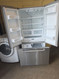 JENN-AIR 21.8 cu. ft. Counter-Depth French-Door Refrigerator with 4 Spill-Proof Glass Shelves, Humidity-Controlled Crispers, Gourmet Bay Drawer, Internal Water Dispenser, Ice Maker, LED Display and Star-K Certified: Stainless Steel SKU 23893