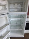 FRIGIDAIRE 18 CUBIC FOOT REFRIGERATOR TOP FREEZER GLASS SHELVES 2 CRISPER DRAWERS 1 DELI DRAWER FULL WIDTH WIRE SHELF IN FREEZER COSMETIC ISSUE IN DAIRY STORAGE SEE PIC WHITE LOCATED IN OUR PORTLAND OREGON APPLIANCE STORE SKU 23901