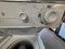 GE SPACE MAKER 24 INCH LAUNDRY CENTER BY WHIRLPOOL WASHER  7 CYCLE  3 TEMPERATURE 3 WATER LEVELS DRYER 4 CYCLE HIGH HEAT AUTO DRY LOW HEAT AUTO DRY HIGH HEAT TIMED DRY PLUS AIR FLUFF LOCATED IN OUR PORTLAND OREGON APPLIANCE STORE SKU 23717