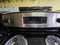 GE 30 INCH FREESTANDING ELECTRIC RANGE COIL BURNERS 2 LARGE 2 SMALL HI-LO BROIL SETTING SELF CLEANING OVEN STORAGE DRAWER BLACK STAINLESS LOCATED IN OUR PORTLAND OREGON APPLIANCE STORE SKU 23014