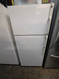 GE 17 CUBIC FOOT REFRIGERATOR TOP FREEZER 2 ADJUSTABLE WIRE SHELVES 2 CRISPER DRAWERS WHITE LOCATED IN OUR PORTLAND OREGON APPLIANCE STORE SKU 23015