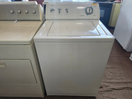 WHIRLPOOL COMMERCIAL QUALITY SUPER CAPACITY PLUS TOP LOAD WASHER 10 CYCLE 5 SPEED COMBINATIONS 4 WATER LEVELS 3 TEMPERATURE WHITE LOCATED IN OUR PORTLAND OREGON APPLIANCE STORE SKU 23815