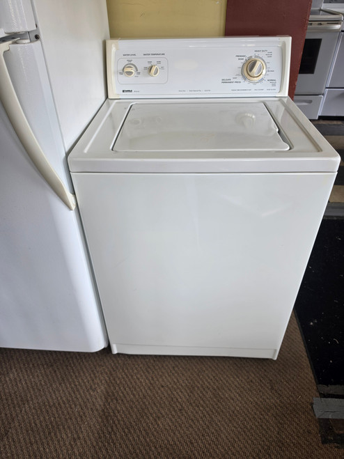 KENMORE SERIES 80 HEAVY DUTY 4 TEMPERATURE VARIABLE WATER LEVEL SWITCH TOP LOAD WASHER WHITE LOCATED IN OUR PORTLAND OREGON APPLIANCE STORE SUK 23816