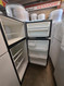 FRIGIDAIRE 18 CUBIC FOOT REFRIGERATOR TOP FREEZER FULL WIDTH GLASS SHELVES 2 CRISPER DRAWERS UP FRONT TEMPERATURE CONTROL STAINLESS LOCATED IN OUR PORTLAND OREGON APPLIANCE STORE SKU 23817