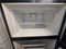 FRIGIDAIRE 18 CUBIC FOOT REFRIGERATOR TOP FREEZER FULL WIDTH GLASS SHELVES 2 CRISPER DRAWERS UP FRONT TEMPERATURE CONTROL STAINLESS LOCATED IN OUR PORTLAND OREGON APPLIANCE STORE SKU 23817