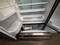 JENN-AIR 20 CUBIC FOOT COUNTER DEPTH FRENCH DOOR REFRIGERATOR INTERNAL WATER DISPENSER ICE MAKER GLASS SHELVES 2 CRISPER DRAWERS 1 LARGE DELI DRAWER STAINLESS LOCATED IN OUR PORTLAND OREGON APPLIANCE STORE SKU 23821