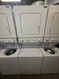 WHIRLPOOL THIN TWIN LAUNDRY CENTER 9 CYCLE WASHER 4 TEMPERATURE 4 LOAD SIZE OPTIONS 4 DRY SETTINGS 2 AUTO DRY 1 HIGH HEAT 1 LOW HEAT HIGH HEAT TIMED DRY PLUS NO HEAT SETTING WHITE SKU 23842
