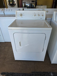 KENMORE HEAVY DUTY SUPER CAPACITY PLUS ELECTRIC DRYER 3 DRYING OPTION AUTO DRY TIMED DRY PLUS AIR FLUFF NO HEAT 4 TEMPERATURE TOP FILTER LARGE SIDE SWING DOOR WHITE LOCATED IN OUR PORTLAND OREGON APPLIANCE STORE SKU 24005