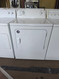 ADMIRAL 4 CYCLE ELECTRIC DRYER 2 AUTOMATIC 1 HIGH HEAT 1 LOW HEAT TIMED DRY HIGH HEAT PLUS AIR DRY NO HEAT OPTION TOP FILTER SIDE SWING OPEN DOOR WHITE LOCATED IN OUR PORTLAND OREGON APPLIANCE STORE SKU 24024