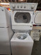 Whirlpool 27 Inch Thin Twin Electric Laundry Center with 6 Automatic Wash Cycles & 6 Automatic Dry Cycles: White LOCATED IN OUR PORTLAND OREGON APPLIANCE STORE SKU 24028
