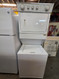 Whirlpool 27 Inch Thin Twin Electric Laundry Center with 6 Automatic Wash Cycles & 6 Automatic Dry Cycles: White LOCATED IN OUR PORTLAND OREGON APPLIANCE STORE SKU 24028