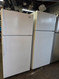ESTATE BY WHIRLPOOL 14 CUBIC FOOT REFRIGERATOR TOP FREEZER WIRE SHELVES LARGE CISPER DRAWER FULL WIDTH WIRE SHELF IN FREEZER WHITE LOCATED IN OUR PORTLAND OREGON APPLIANCE STORE SKU 24034