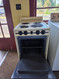 KENMORE FREESTANDING 20 INCH ELECTRIC RANGE COIL BURNERS 3 SMALL 1 LARGE MANUAL CLEAN OVEN ALMOND LOCATED IN OUR PORTLAND OREGON APPLIANCE STORE SKU 24041
