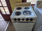 KENMORE FREESTANDING 20 INCH ELECTRIC RANGE COIL BURNERS 3 SMALL 1 LARGE MANUAL CLEAN OVEN ALMOND LOCATED IN OUR PORTLAND OREGON APPLIANCE STORE SKU 24041