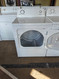 Amana NED4655EW 29 Inch Electric Dryer with 6.5 cu. ft. Capacity, Tumble Press®, 11 Dry Cycles, 3 Temperature Settings, Wrinkle Prevent Option and Automatic Dryness Control