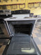HOTPOINT 30 INCH ELECTRIC RANGE COIL BURNERS 3 SMALL 1 LARGE MANUAL CLEAN OVEN WHITE LOCATED IN OUR PORTLAND OREGON APPLIANCE STORE SKU 24046
