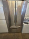 KitchenAid cu. ft. Counter-Depth French Door Refrigerator with Adjustable Spill Clean Glass Shelves, Interior Water Dispenser and Humidity-Controlled Crisper: Monochromatic Stainless Steel DINGS TOP OF FREEZER DOOR SKU 24047