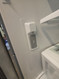 KitchenAid cu. ft. Counter-Depth French Door Refrigerator with Adjustable Spill Clean Glass Shelves, Interior Water Dispenser and Humidity-Controlled Crisper: Monochromatic Stainless Steel DINGS TOP OF FREEZER DOOR SKU 24047
