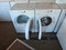 KENMORE FRONT LOAD SET WASHER 5 CYCLE PLUS RINSE AND SPIN 4 TEMPERATURE 2ND RINSE DRYER 5 AUTO DRY 3 TINED SETTINGS 5 TEMPERATURE PLUS AIR DRY WHITE LOCATED IN OUR PORTLAND OREGON APPLIANCE STORE SKU 24049
