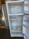 HOTPOINT 18 CUBIC FOOT REFRIGERATOR TOP FREEZER 2 ADJUASTABLE WIRE SHELVES GLASS CRISPER COVER 2 DRAWERS 1 DEIL DRAWER WIRE SKELF IN FREEZER WHITE LOCATED IN OUR PORTLAND OREGON APPLIANCE STORE SKU 24052