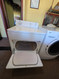 ESTATE BY WHIRLPOOL ELECTRIC DRYER HEAVY DUTY SUPER CAPACITY PLUS 7 CYCLES 3 TEMPERATURE TOP FILTER PULL DOWN HAMPER DOOR LOCATED IN OUR PORTLAND OREGON APPLIANCE STORE SKU 24068