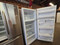 GE 28 Inch Freestanding Top Freezer Refrigerator with 17.5 Cu. Ft. Capacity, 3 Glass Shelves, Gallon Storage, Sliding Deli Drawer, LED Lighting and ENERGY STAR White LOCATED IN OUR PORTLAND OREGON APPLIANCE STORE SKU 24072