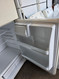 HOTPOINT 15 CUBIC FOOT REFRIGERATOR TOP FREEZER WIRE SHELVES 2 CRISPER DRAWERS BISQUE LOCATED IN OUR PORTLAND OREGON APPLIANCE STORE SKU 24077