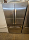 KITCHENAID 19.7 cu. ft. Counter-Depth French-Door Refrigerator with 4 Adjustable SpillClean Glass Shelves, Fresh Chill Temp. System, Humidity-Controlled Crispers, Internal Water Dispenser, Ice Maker and Electronic Controls: STAINLESS SKU 24080