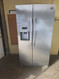 Frigidaire Gallery Series 36 Inch Counter Depth Side-by-Side Refrigerator with Quick Ice, Spill Safe Shelving, Stainless Steel, 22.6 cu. ft. Capacity, Gallon Door Storage and External Ice and Water Dispenser SKU 24097
