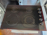KENMORE 30 GLASS COOK TOP 4 BURNER 1 LARGE DUAL 1 LARGE 2 SMALL BLACK LOCATED IN OUR PORTLAND OREGON APPLIANCE STORE SKU 24123