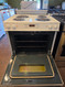 GE 30 INCH SLIDE-IN ELECTRIC RANGE COIL BURNERS 2 SMALL 2 LARGE HI-LO BROIL SELF CLEANING OVEN WHITE LOCATED IN OUR PORTLAND OREGON APPLIANCE STORE SKU 24052