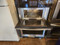 Jenn-Air Euro-Style Series 30 Inch Double Combination Smart Electric Wall Oven with 6.4 Cu. Ft. Total Capacity, V2™ Vertical Dual-Fan Convection System, WiFi Connectivity, Speed-Cook, Self-Clean, Add 30 Seconds SKU 24100