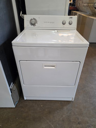 ESTATE BY WHIRLPOOL ELECTRIC DRYER HEAVY DUTY SUPER CAPACITY PLUS 7 CYCLE 4 TEMPERATURE TOP FILTER LARGE PULL DOWN HAMPER DOOR WHITE LOCATED IN OUR PORTLAND OREGON APPLIANCE STORE SKU 24149