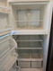 ROPER 18 CUBIC FOOT REFRIGERATOR TOP FREEZER WIRE SHELVES 2 CRISPER DRAWERS WITH GLASS COVER WIRE SHELF IN FREEZER WHITE LOCATED IN OUR PORTLAND OREGON APPLIANCE STORE SKU 24156