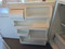 ROPER 18 CUBIC FOOT REFRIGERATOR TOP FREEZER WIRE SHELVES 2 CRISPER DRAWERS WITH GLASS COVER WIRE SHELF IN FREEZER WHITE LOCATED IN OUR PORTLAND OREGON APPLIANCE STORE SKU 24156